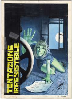 Luigi Corteggi - Copertina per Satanik 190, ‘Tentazione irresistibile’