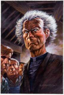 Wrightson, Bernie - Bernie Wrightson The Dark Tower: Wolves of Calla "Father Callahan" Illustration Original Art (Donald M. Grant/Scri...