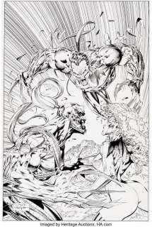 Lee, Jim | Jim Lee and Scott Williams WildC.A.T.S: Covert Action Teams #6 Cover Original Art (Image, 1993).... | Heritage