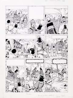 Martin, Jacques | Alix - L’empereur de chine Encre de chine pour la planche | Coutau Bégarie