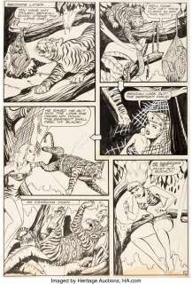 Baker, Matt - Matt Baker Fight Comics #42 Story Page 4 Original Art (Fiction House, 1946)....