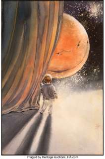 Muth, Jon J. | Jon J. Muth Moonshadow #1 Cover Painting Original Art (DC/Vertigo, 1994).... | Heritage