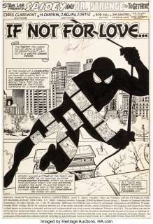 Chaykin, Howard - Howard Chaykin, Jeff Aclin, and Juan Ortiz Marvel Team-Up #76 Splash Page 1 Original Art (Marvel, 1978)....