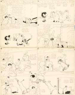 McCay, Winsor - Winsor McCay Little Nemo in Slumberland Sunday Comic Strip Original Art dated 5-24-1908 (New York Herald, 1908)....