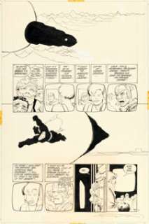 Miller, Frank - Frank Miller and Klaus Janson The Dark Knight Returns #4 "The Dark Knight Falls" Story Page 14 Superman Original A...