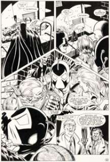 Nolan, Graham - Graham Nolan and Eduardo Barreto Batman: Vengeance of Bane Special #1 Story Page 42 Original Art (DC, 1993)....