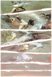 Williams, Kent - Kent Williams Havok & Wolverine - Meltdown #4 Story Page 40 Original Art (Marvel, 1989)....