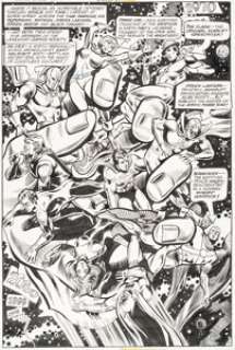 Dillin, Dick | Dick Dillin and Frank McLaughlin Justice League of America #147 Story Page 5 Original Art (DC, 1977).... | Heritage