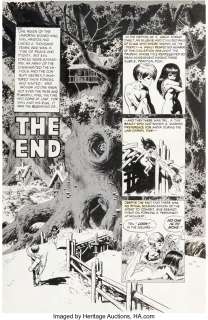 Wood, Wally | Wally Wood Woodwork Gazette #2 "The End" Title Page 1 Original Art (Wood, 1978). ... | Heritage