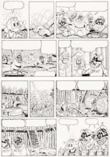 Rosa, Don | Don Rosa Kalle Anka & C:o [Donald Duck & Company] #10-1994 Story Page 9 Uncle Scrooge Original Art (Egmont, 1994).... | Heritage