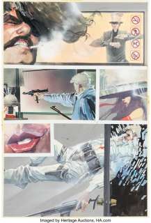 Bill Sienkiewicz Elektra: Assassin #2 Story Page 11 Original Art (Marvel, 1986).... | Heritage