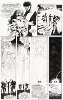 Davis, Alan - Alan Davis, Paul Neary, and Mark Farmer Excalibur Special Edition Story Page 46 Original Art (Marvel, 1987)....