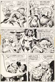 Kirby, Jack | Jack Kirby and Mike Royer The Demon #16 Story Page 16 Original Art (DC, 1974). ... | Heritage