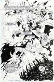 Giarrano, Vincent - Vincent Giarrano Batman: Shadow of the Bat #19 Story Page 14 Original Art (DC, 1993)....