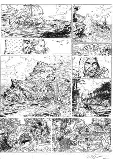 Paul TENG - Planche originale 9 de SHANE tome 4 Albane