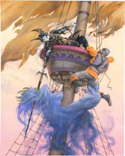 Richard Hescox - "Elric and the Smoke Fiend" from Sailors on the Seas of Fate Painting Original Art (201...