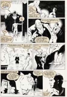 Mike Mignola and Geof Isherwood - Web of Spider-Man Annual #2 Story Page 43 Original Art (Marvel, 1986).