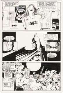 Mark Buckingham - Secret Origins #36 Poison Ivy Story Page 8 Original Art (DC, 1989).