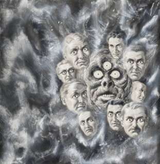 Malcolm Smith Who Goes There? Second Edition Cover Illustration Original Art (Shasta, 1951). | Heritage