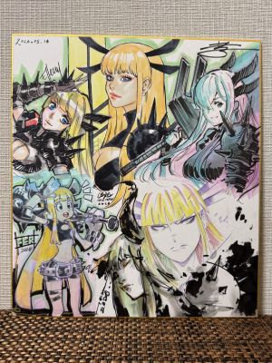 Eric Chen - Original Magik Sketches on Shikishi Board
