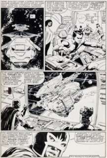 John Byrne and Kyle Baker The Avengers Annual #14 Story Page 6 Original Art (Marvel, 1985).