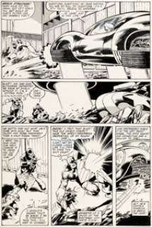 John Byrne and Joe Rubinstein Captain America #247 Story Page 12 Original Art (Marvel, 1980). | Heritage