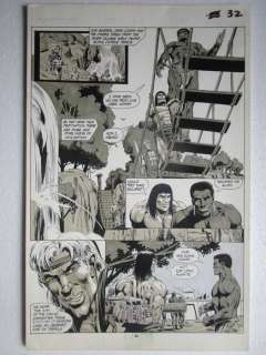 Tom Grindberg | SAVAGE SWORD OF CONAN 149 - Page 32 - Original Artwork by TOM GRINDBERG | Catawiki