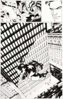 Adam Kubert and Mark Morales Dark Reign: The List - Amazing Spider-Man #1 Story Page 22 Original Art (Marvel, 2010).