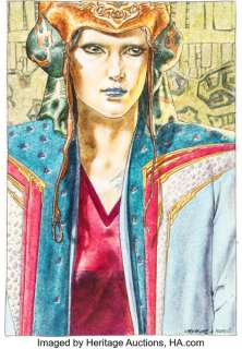 Jean Giraud (Moebius) and Tanino Liberatore Frigidaire #121-122 Cover Painting Original Art (Primo Carnera, 1990). (Total: 2 Original Art)