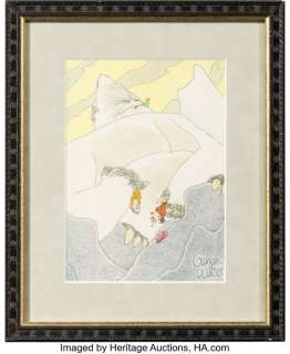 Gahan Wilson - Single Panel Gag Cartoon Illustration Original Art (undated).