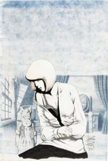 Dave Sim and Gerhard Cerebus #74 Cover Original Art (Aardvark-Vanaheim, 1985).