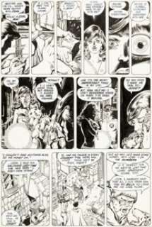 George Pérez and Romeo Tanghal The New Teen Titans #38 Story Page 8 Original Art (DC, 1984). | Heritage