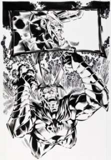 Michael Ryan and Sal Regla Avengers #10 Loki Story Page 22 Original Art (Marvel, 1997).