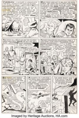 Steve Ditko and Sal Trapani Forbidden Worlds #137 Story Page 2 Original Art (ACG, 1966).