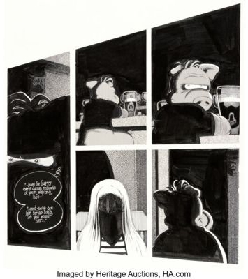 Dave Sim and Gerhard Cerebus #239 Near Complete Story Original Art Group of 19 (Aardvark-Vanaheim, 1999). (Total: 19 Original Art) | Heritage