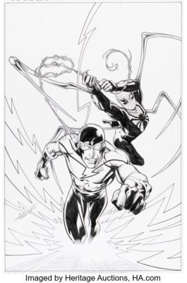 Mark Bagley and Mark Morales The Superior Foes of Spider-Man #3 Variant Cover Original Art (Marvel, 2013). | Heritage