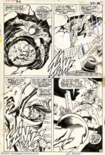 John Buscema and Dan Adkins - Original Art for The Silver Surfer #9, page 15 (Marvel, 1969). The Sky-Rider of - | Heritage