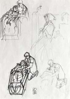 Stano, Angelo | Stano, Angelo - original sketch “Dylan Dog” | Catawiki