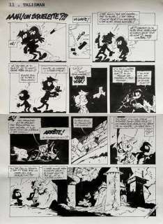 Seron, Pierre | Seron, Pierre - Planche originale - Les Petits Hommes T43 - Castel Montrigu - (2005) | Catawiki