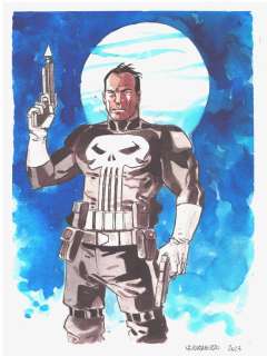 Caracuzzo, Giancarlo | The Punisher - - Illustrazione Originale "The Punisher" - Exemplaire unique - (2023) | Catawiki