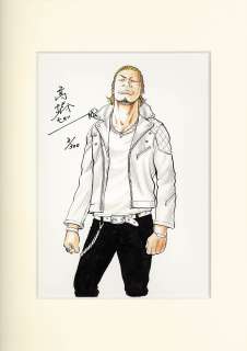 Hiroshi Takahashi Autographed Color Reproduction Illustration "Crows/Worst" | Mandarake (Big Web)