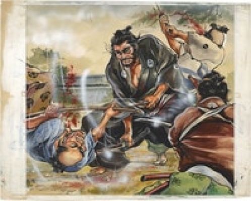 Ken Tsukikage Hand-Drawn Color Illustration | Mandarake (Big Web)