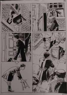 Brindisi, Bruno | Brindisi, Bruno - tavola originale per Dylan Dog Almanacco Paura - (2009) | Catawiki