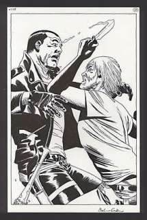 WALKING DEAD Issue #125 Splash Page | ComicConnect