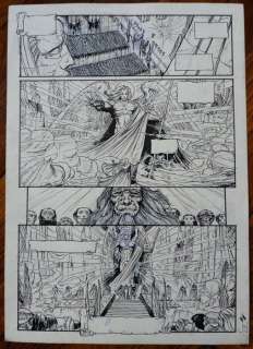 Pontet, Cyril - 1 Original page - Chroniques de la Lune Noire T8 - Le Glaive de la justice - 1998 | Catawiki