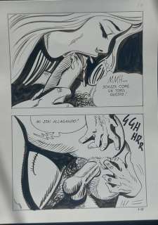 Balzano Birago - 3 Original page - Nera Express - Passione di Lesbica - 1988 | Catawiki