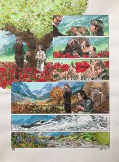 Kas - 1 Original colour page - Les Sans-Visages - 2019 | Catawiki