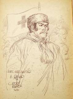 Eddy Paape | Ensemble de 3 Oncle Paul chacun agrémenté d’un dessin Ã  la mine | Septimus