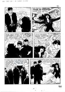 Mari, Nicola - 1 Original page - Dylan Dog Speciale #23 - "L’angelo caduto" - 2009 | Catawiki