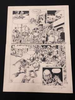 Franz - 1 Original page - Jugurtha T3 - La Nuit des scorpions - 1975 | Catawiki